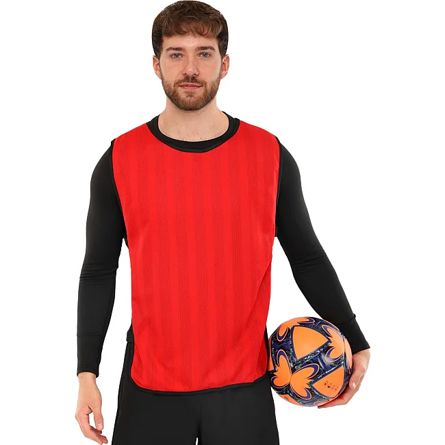 Манишка спортивная игровая двусторонняя с резинкой SP-SPORT
 CO-0792 (Голубой-желтый)