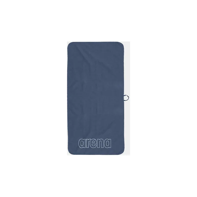 Полотенце Arena SMART PLUS GYM TOWEL темно-синее, белое 100х50 см