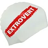 Шапочка для бассейна
 силиконовая для взрослых MADWAVE
 INTROVERT reversible M055336 (Черный-белый)