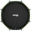 Батут Zipro Jump Pro з внутрішньою сіткою 12 футів 374 см чорно-зелений