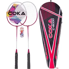 Ракетки для бадминтона в чехле COKA 6000