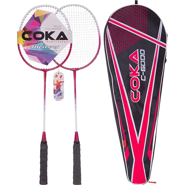 Ракетки для бадминтона в чехле
 COKA 6000