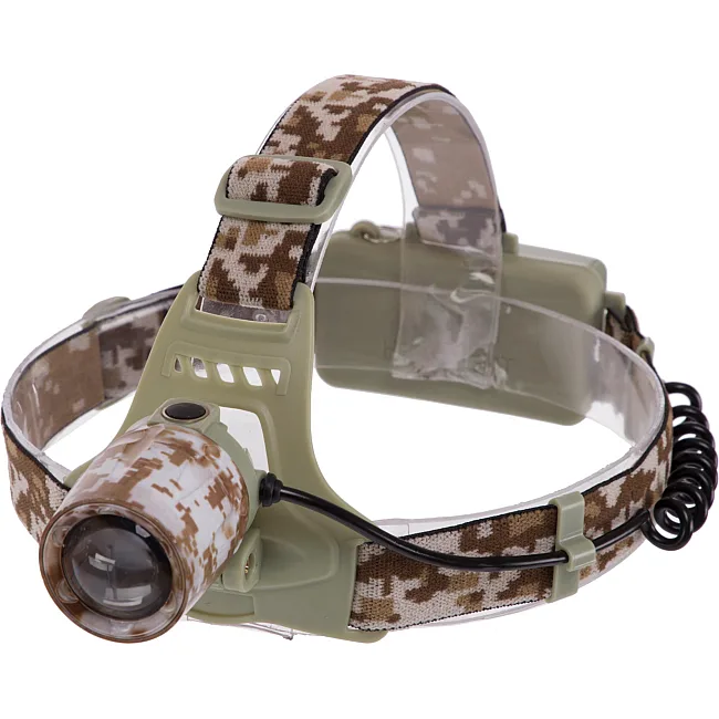 Налобный фонарик
 SP-SPORT
 SY-8065M (Камуфляж Marpat)