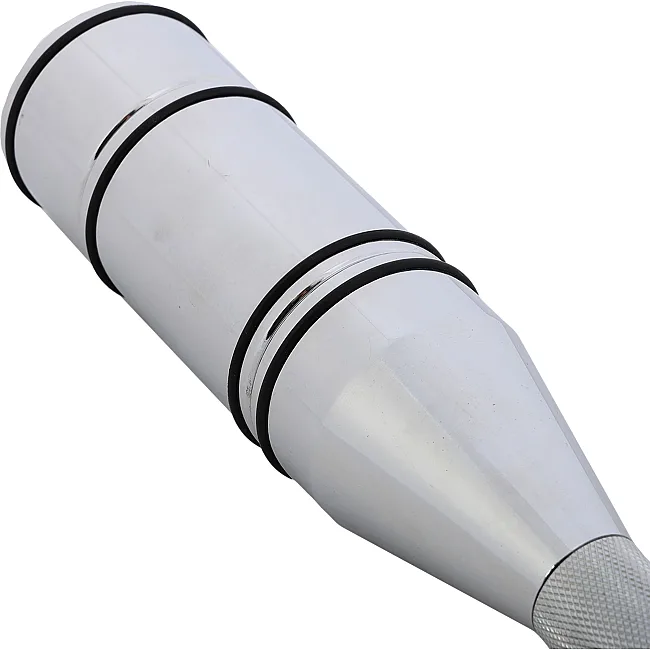 Біта сталева булава для кросфіту розсувна Adjustable Macebell MDbuddy FI-2513 1шт вага 12кг хром
