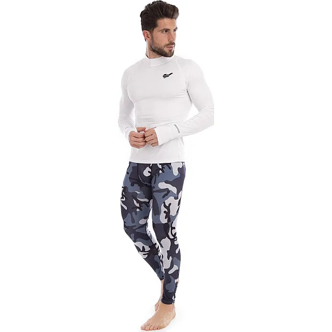Компрессионные штаны леггинсы тайтсы JASON 3037 (Камуфляж Multicam Black)