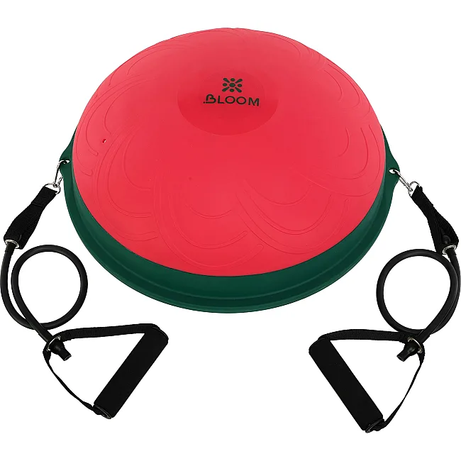 Балансировочная платформа полусфера B
U с эспандерами B
U BLOOM BALANCE TRAINER LB7052 (Красный)