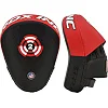 Лапы боксерские RDX T1 Curved Red/Black