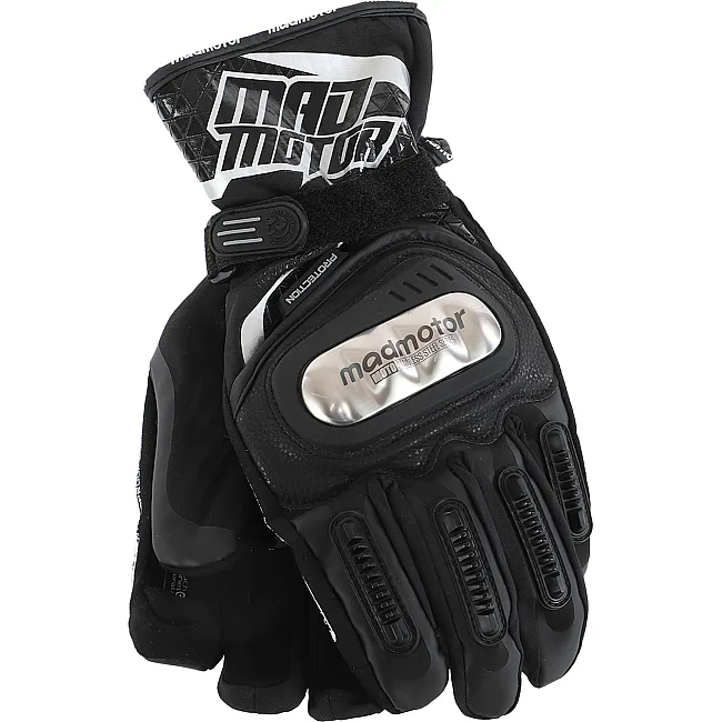 Зимние перчатки для мотоцикла
 MADMOTOR MT-15 (Черный)