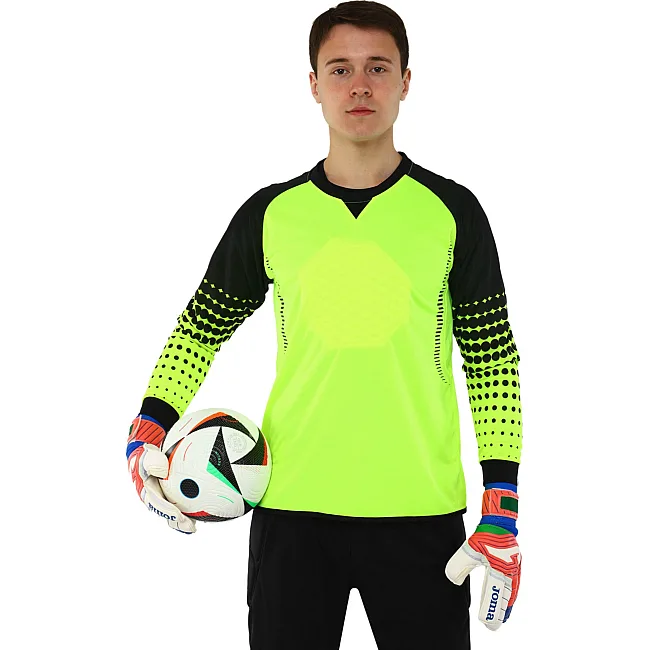 Вратарские перчатки
 профессиональные с защитой пальцев JOMA

 BRAVE 401183-220
 7-12 (Белый-красный-синий)