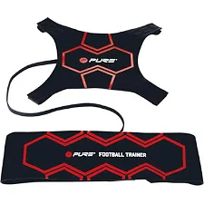 Футбольный тренажер Pure2Improve Tethered Ball, черно-красный