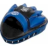 Лапа боксерская изогнутая тренировочная кожа BOXER
 2010-01 19х23х4см 2штуки (Черный-синий)