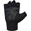 Перчатки для фитнеса RDX W1 HALF BLUE PLUS
