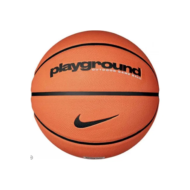 Мяч баскетбольный Nike EVERYDAY PLAYGROUND 8P DEFLATED AMBER/BLACK/BLACK size 6