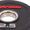 Блин для штанги полиуретановый
 LIFE FITNESS SC-80154-2_5 51мм 2,5кг
