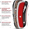 Пади для тайського боксу RDX T1 Curved Thai Kick Pad Black (1 шт.)