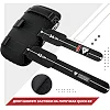 Пади для тайського боксу RDX T1 Curved Thai Kick Pad Black (1 шт.)