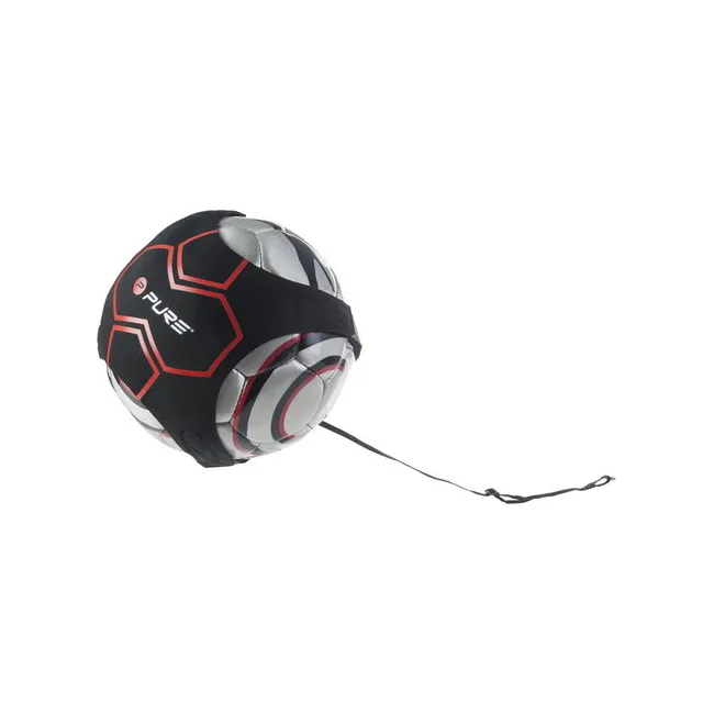 Футбольный тренажер Pure2Improve Tethered Ball, черно-красный