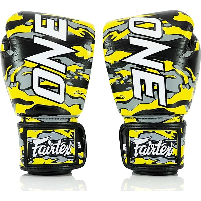 Перчатки боксерские Fairtex BGV-ONE X STBG (натуральная кожа) (бинты в комплекте)