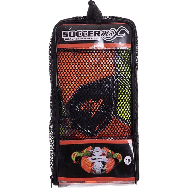 Воротарські рукавички
 професійні із захистом пальців SOCCERMAX GK-011
 7-11