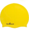 Шапочка для басейну силіконова для дорослих MADWAVE INTENSIVE M053501 (Жовтий)