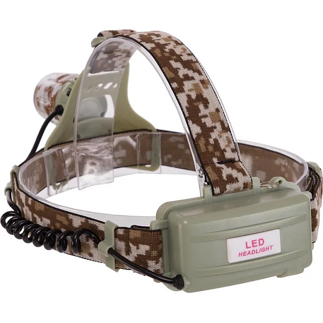 Налобный фонарик
 SP-SPORT
 SY-8065M (Камуфляж Marpat)