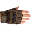 Тактические перчатки
 без пальцев
 и усиленым протектором MILITARY RANGERS

 BC-4624 (Оливковый)