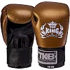 Перчатки для бокса кожаные TOP KING Super Snake TKBGEM-02 8-18унций (Черный-золотой)