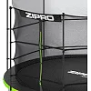 Батут Zipro Jump Pro з внутрішньою сіткою 12 футів 374 см чорно-зелений