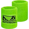 Спортивный напульсник впитывающий влагу BAD BOYBC-5762 1шт (Салатовый)