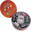 Набор для покера в круглой металлической коробке Professional Poker chips SP-SPORT
 IG-6617 120 фишек