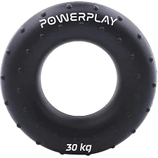 Эспандер кистевой силиконовый PowerPlay PP-4338 Hard 30 кг. Черный