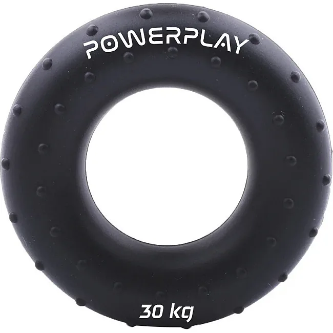 Эспандер кистевой силиконовый PowerPlay PP-4338 Hard 30 кг. Черный
