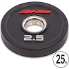 Блин для штанги полиуретановый LIFE FITNESS SC-80154-2_5 51мм 2,5кг