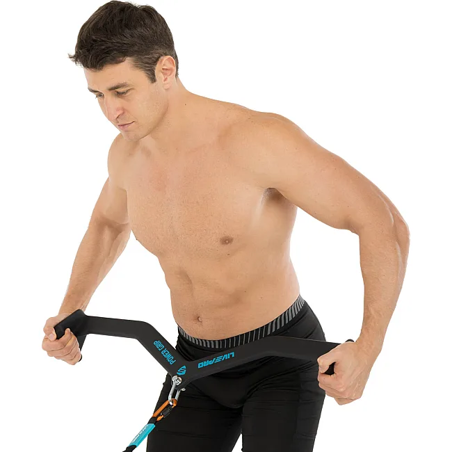 Рукоять для тяги с широким хватом
 Wide Grip нескользящее покрытие LiveUp LP8328 85см