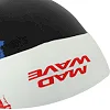 Шапочка для бассейна
 силиконовая для взрослых MADWAVE
 INTROVERT reversible M055336 (Черный-белый)