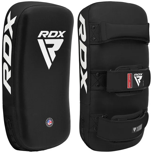 Пади для тайського боксу RDX T1 Curved Thai Kick Pad Black (1 шт.)