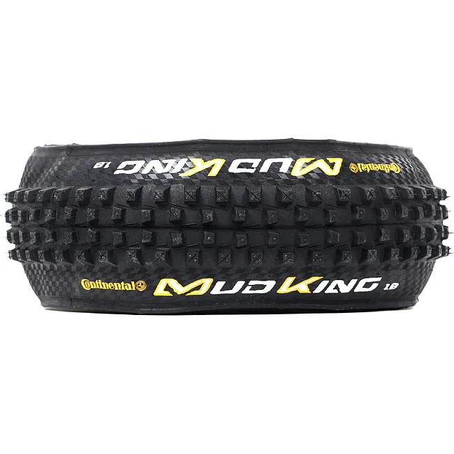 Бескамерная покрышка CONTINENTAL MudKing, 27.5"x1.80, 47-584, черная, складная, BlackChili, ProTection, Skin, 550гр.