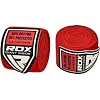 Бинты для бокса RDX Fibra Red (4,5м)