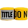 Бинти для боксу TITLE Boxing Print 450см Gold Black