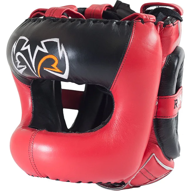 Шолом із бампером Rival Guerrero Facesaver Red