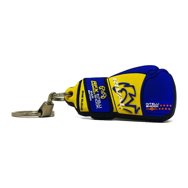 Брелок RIVAL P4P Rubber Key Chain Blue Yellow