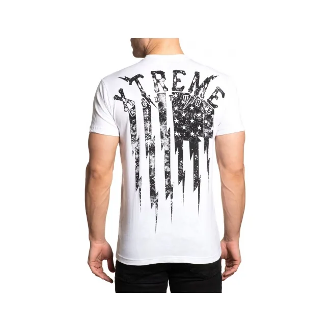 Футболка мужская XTREME COUTURE Iron Rebel SS Tee White