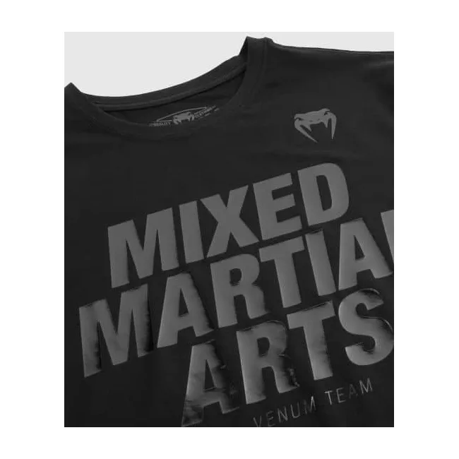 Футболка VENUM MMA VT Black Black