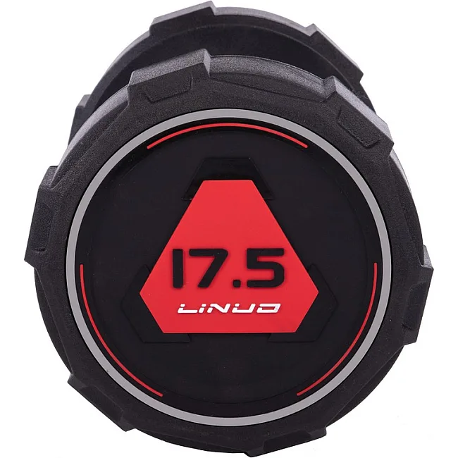Гантель профессиональная (1шт) LI NUO TA-3618-17,5 17,5кг