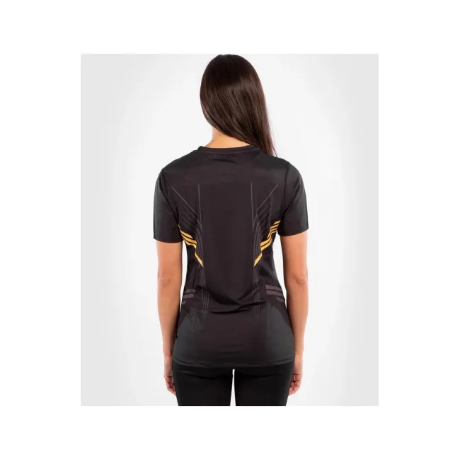 Женская футболка VENUM Authentic UFC FightNight Dry Tech Black Gold