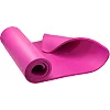 Коврик для фитнеса и йоги POWER SYSTEM PS-4017 NBR Plus Pink (180х61х1)