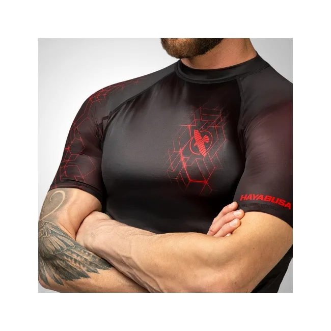 Рашгард Hayabusa Geo Red