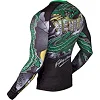 Рашгард VENUM Crocodile Long Sleeves Black Green