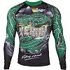 Рашгард VENUM Crocodile Long Sleeves Black Green