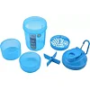 Спортивный шейкер SMARTSHAKE Original2GO 600мл Neon Blue